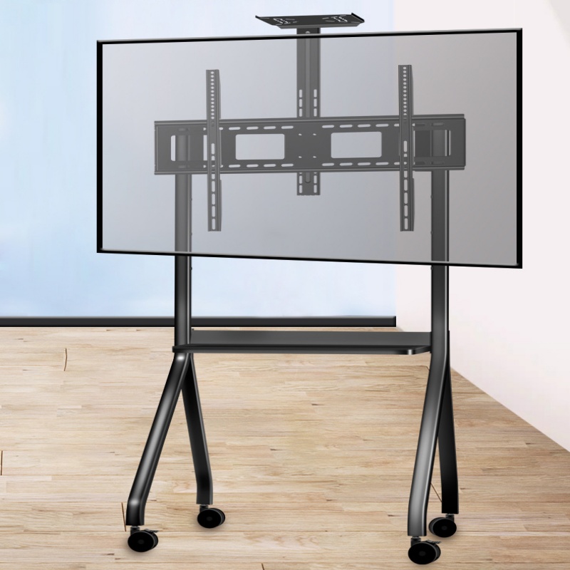 OEM/ODM BNT single screen tv stand mobile cart available install device terminal  used in video conference