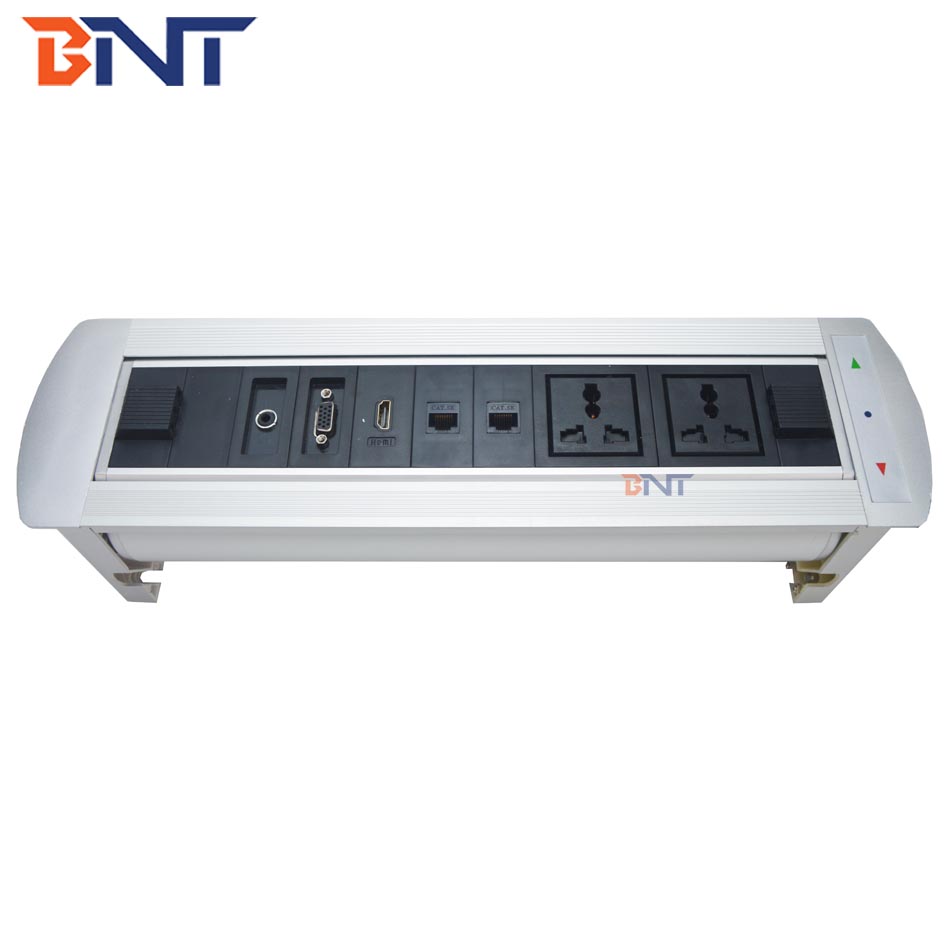 OEM/ODM Smart Office Tabletop Sockets/ Electric Rotating Cable socket/ switch socket for conference table