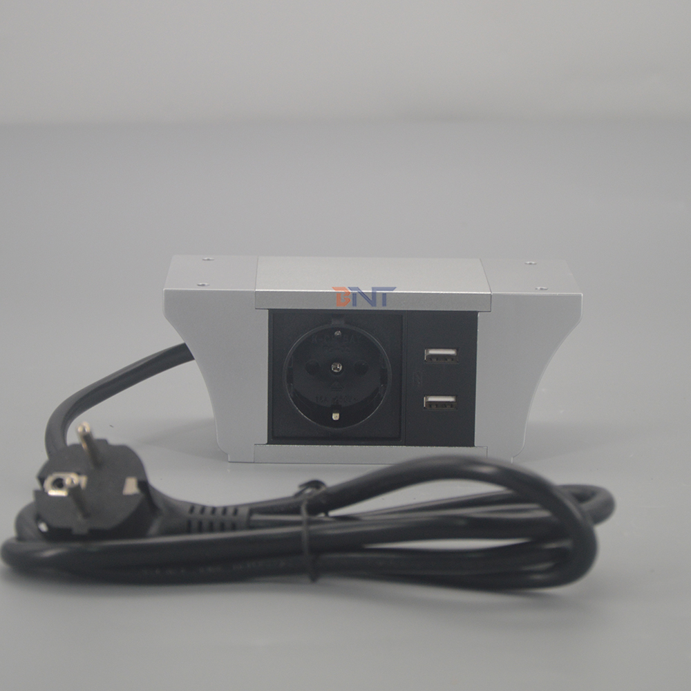 Modern and Versatile Power Socket Box for Office Furniture Solutions